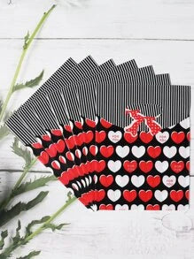 Corazones 6x8in merch bags