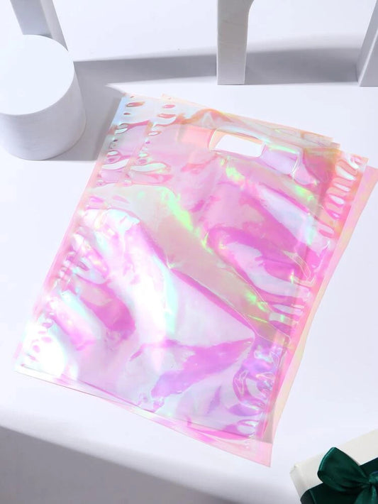 Holo Pink merch bags 6x9in aprox