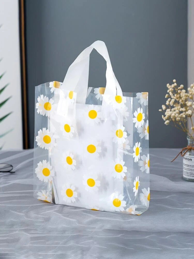 Daisy shopping bag 9x12in