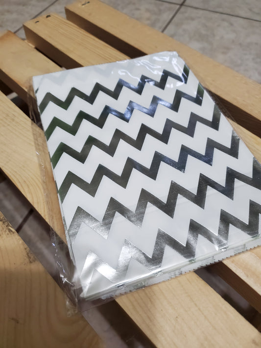 Zigzag plata 5x7 in