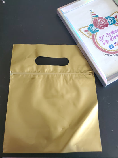 Bolsas de entrega directa con zipper 6.38x 5in