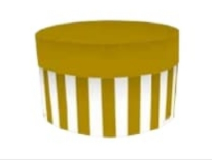 Caja circular 5.82x3.38in