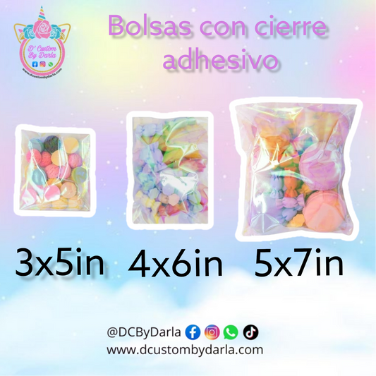 Holo cellophane bags