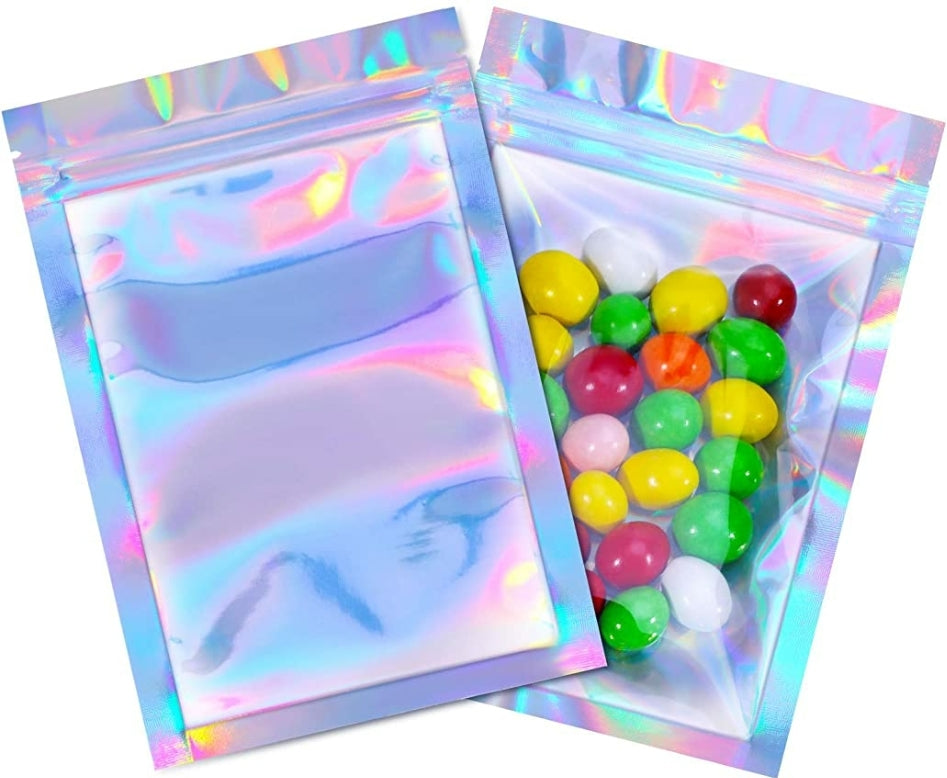 Ziplock holograficas 4x6in