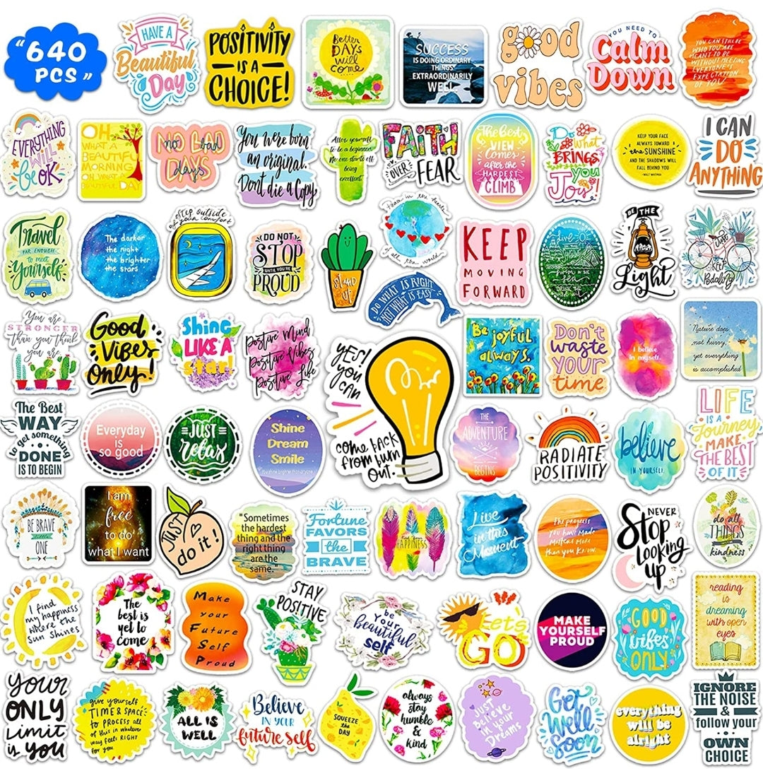 Positive Stickers 80pcs