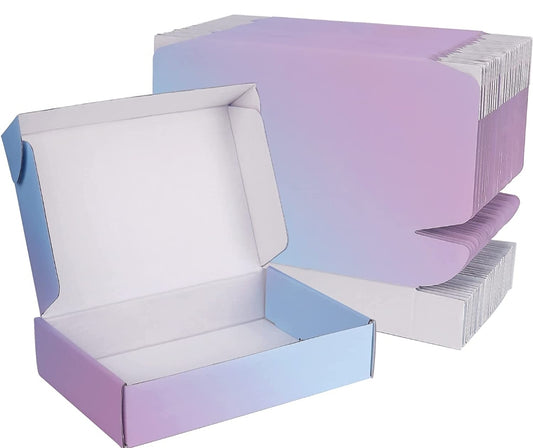 Purple Pink box 9x6x2in