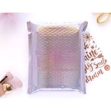 Lavanda holo Bubble mailers 10x15in
